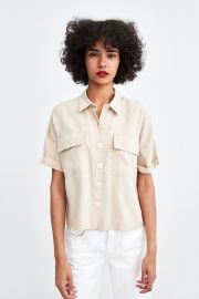 short shirt at Zara